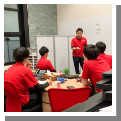 会議中の写真